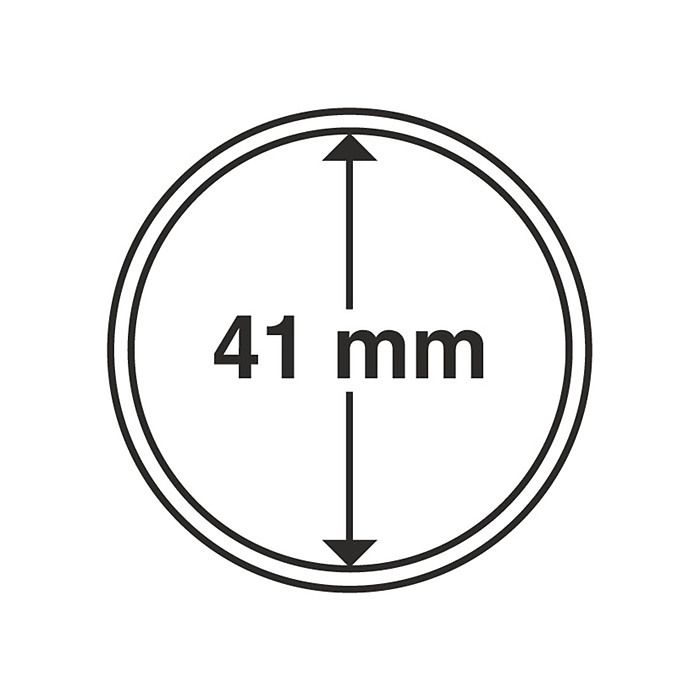 Coin Capsules inner diameter 41 mm (10-pack)