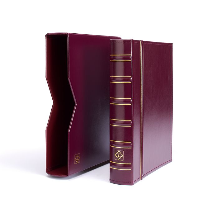 VARIO Classic binder including slipcase, red