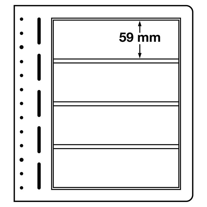 LIGHTHOUSE LB-Blank Sheets, 4-way division