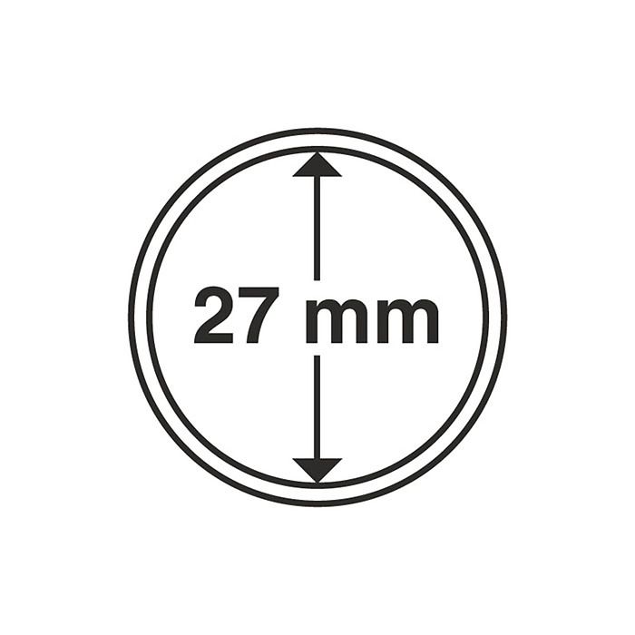 Coin Capsules inner diameter 27 mm (10-pack)