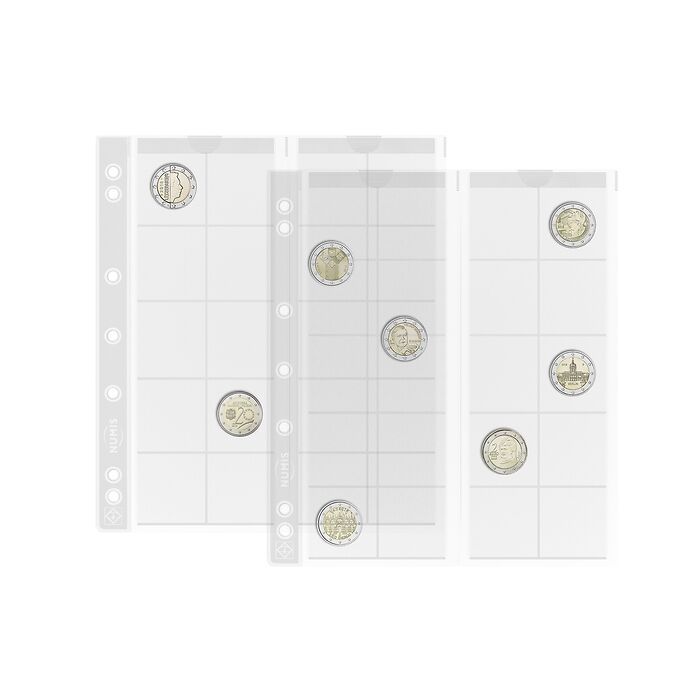 NUMIS Coin Sheets 20 spaces up to 34 mm Ï