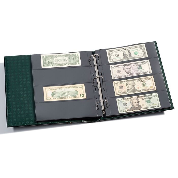 GRANDE Classic Graded Currency Album Set with 10 Grande 2C Pages, Green