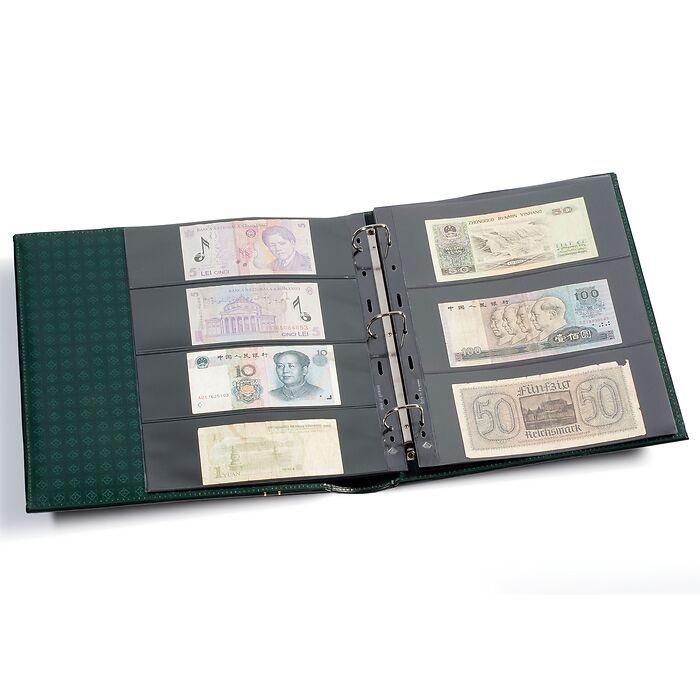GRANDE Classic Graded Currency Album Set with 10 Grande 2C Pages, Green