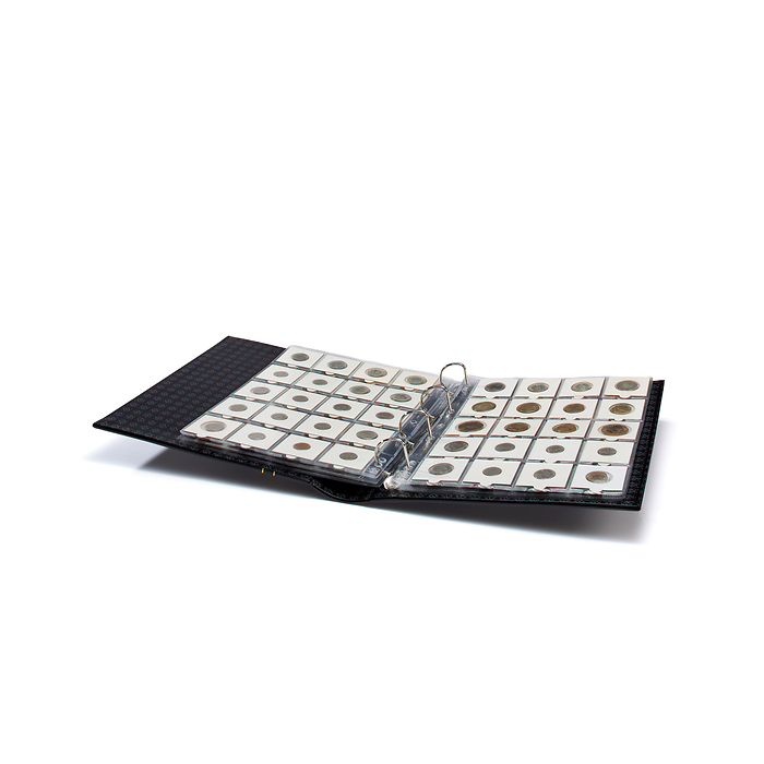 Classic GRANDE Binder w/ Slipcase / 10 sheets for 200 2  x 2' holders / Black