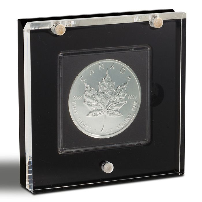 PRISMA coin box with acrylic see-through lid for one QUADRUM snaplock