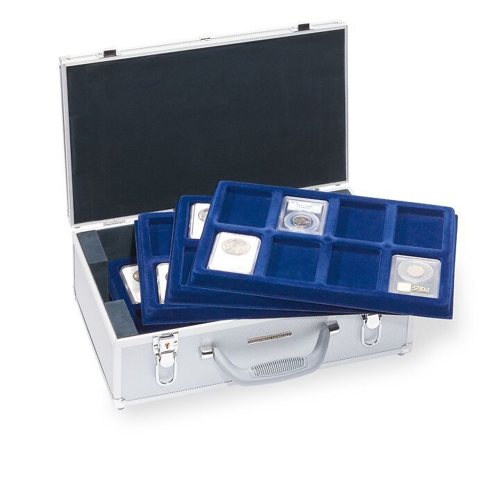 CARGO L12 Coin Case with 12 trays for Silver Dollars
