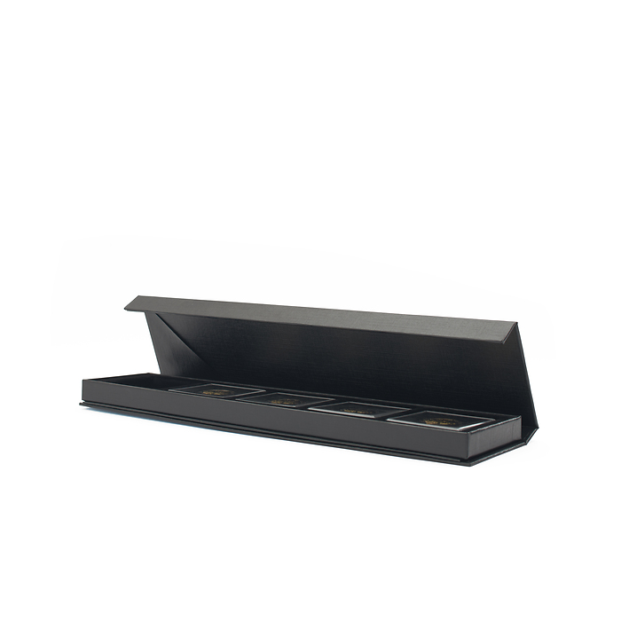 AIRBOX coin box with display function for 5 QUADRUM snaplocks, black