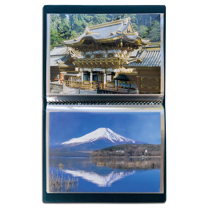 Pocket album with 20 inbound polypropylene pages