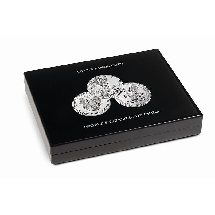 VOLTERRA Coin Display Case for 20 American Eagle Silver Dollars