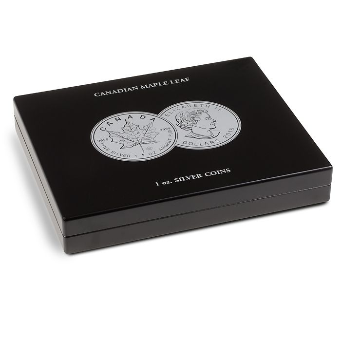 Display Coin Case for 20 Canadian Maple Leaf Silver Dollars