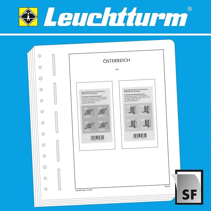 LIGHTHOUSE SF Supplement Austria  Stamp Booklets 2015