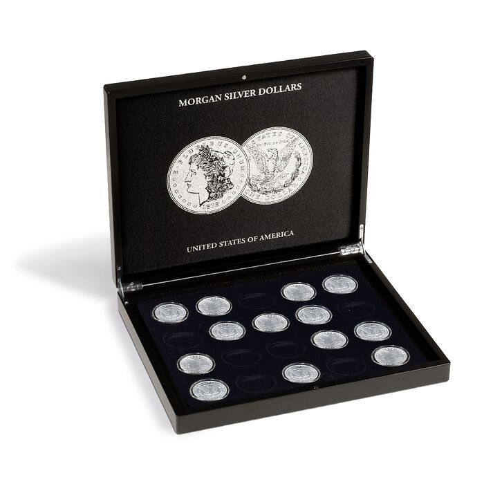 Display Coin Case for 20 Morgan Silver Dollars