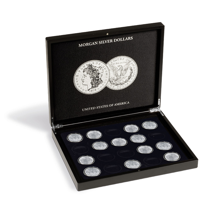 VOLTERRA UNO Display Coin Case for 20 Morgan Silver Dollars