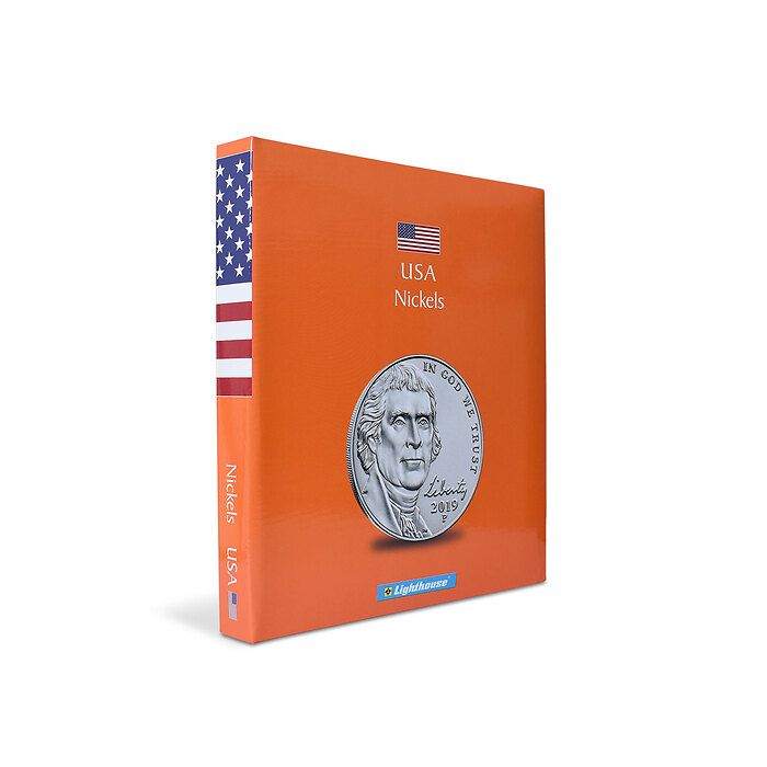 USA Coin Folder KASKADE, NICKELS