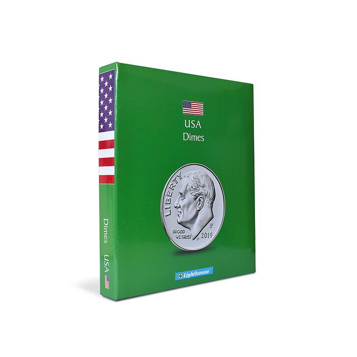 USA Coin Folder KASKADE, DIMES