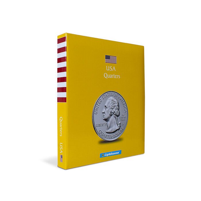 USA Coin Folder KASKADE, QUARTERS