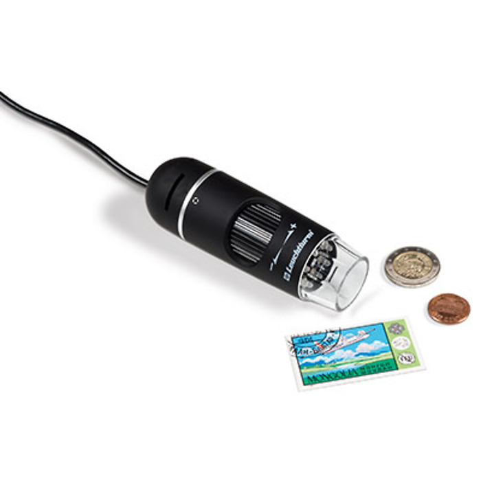 High Performance USB Digital Microscope, 10-300x magnification, 5.0 megapixel