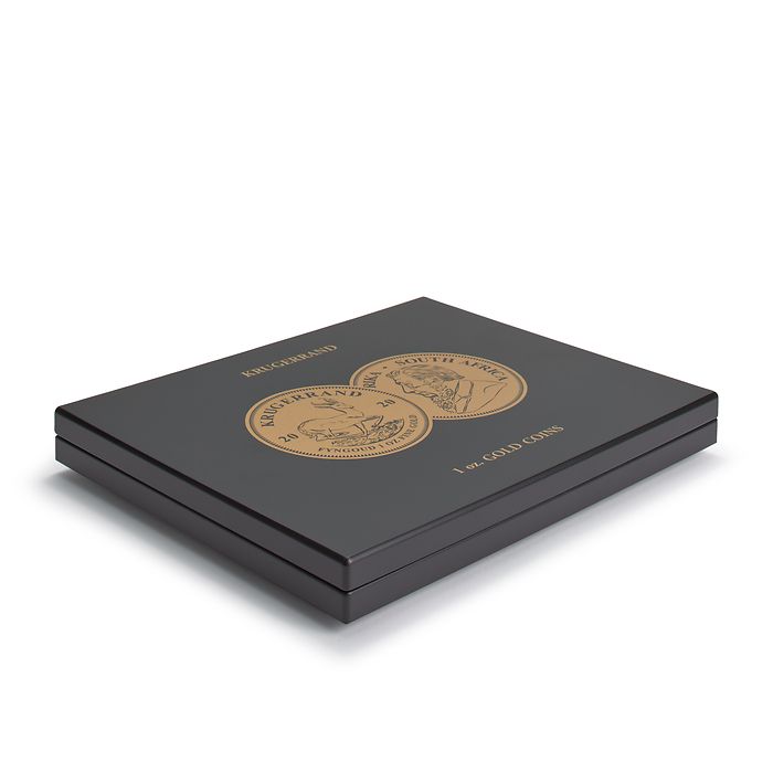 Display Coin Case for 30 Krugerrand 1 oz. Gold Coins in Capsules