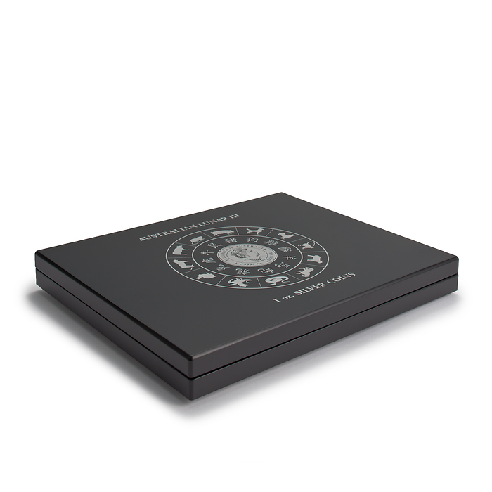 VOLTERRA UNO Presentation Case for 12 Lunar Series III 1 oz. Silver Coins