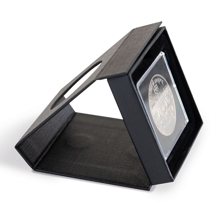 AIRBOX VIEW Coin Box  for One QUADRUM Square Coin Capsule