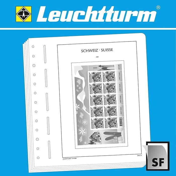 LIGHTHOUSE SF Supplement Switzerland-Miniature Sheet 2021