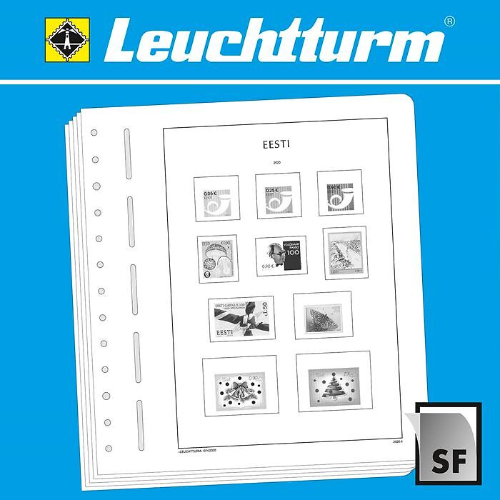 LIGHTHOUSE SF Illustrated album pages Estonia 2020-2024