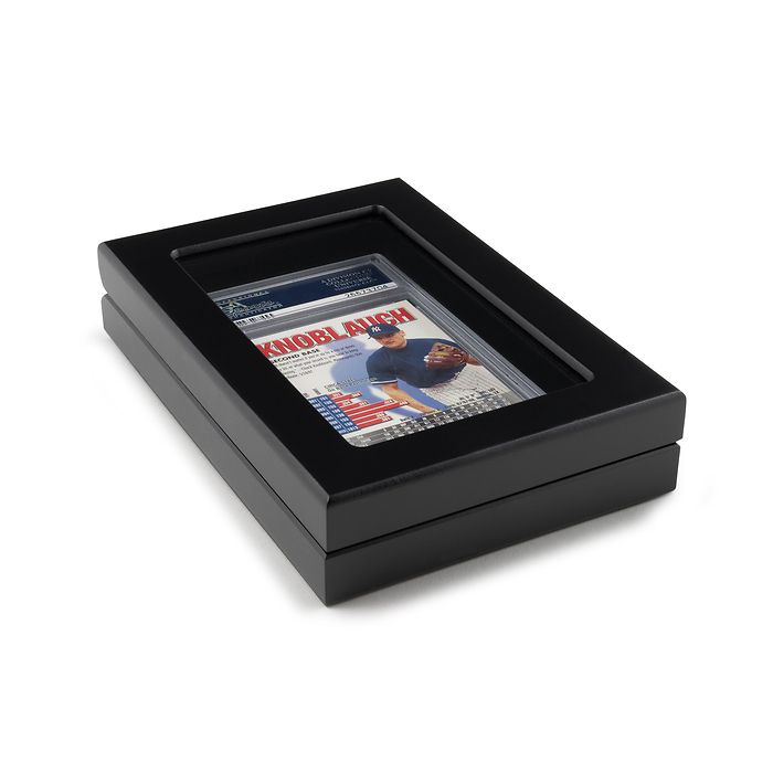 VOLTERRA Box for 1 PSA holder, black matte finish, easel and wall hanger