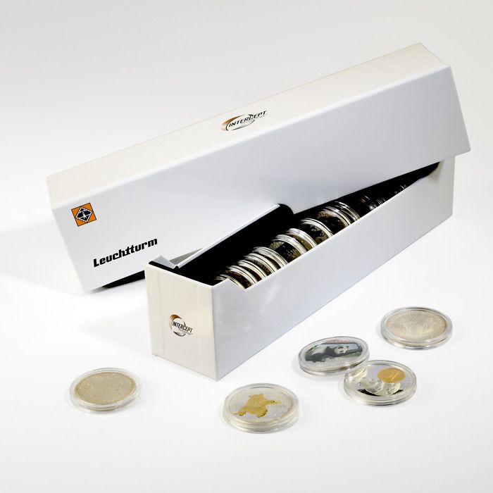 INTERCEPT Coin Box for 25 round capsules