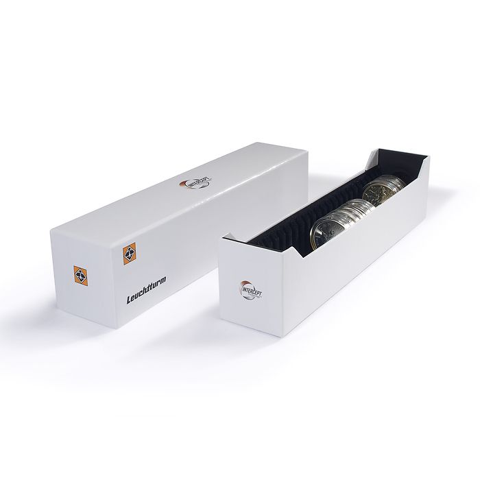 INTERCEPT Coin Box for 25 round capsules