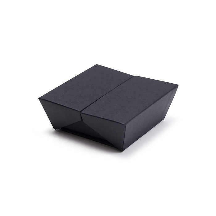 Porta coin case for a round coin capsule 33 mm, black