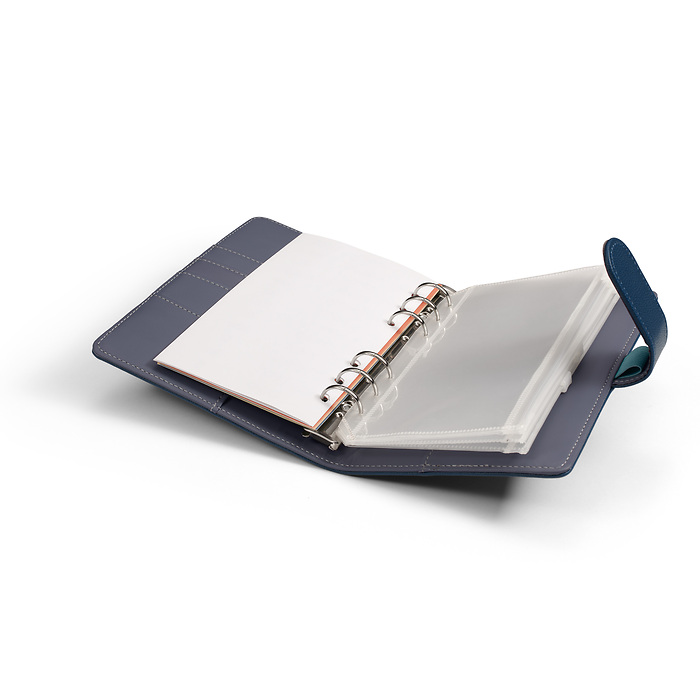 Oslo Midnight - Travel Money ring binder incl. 5 zip pockets