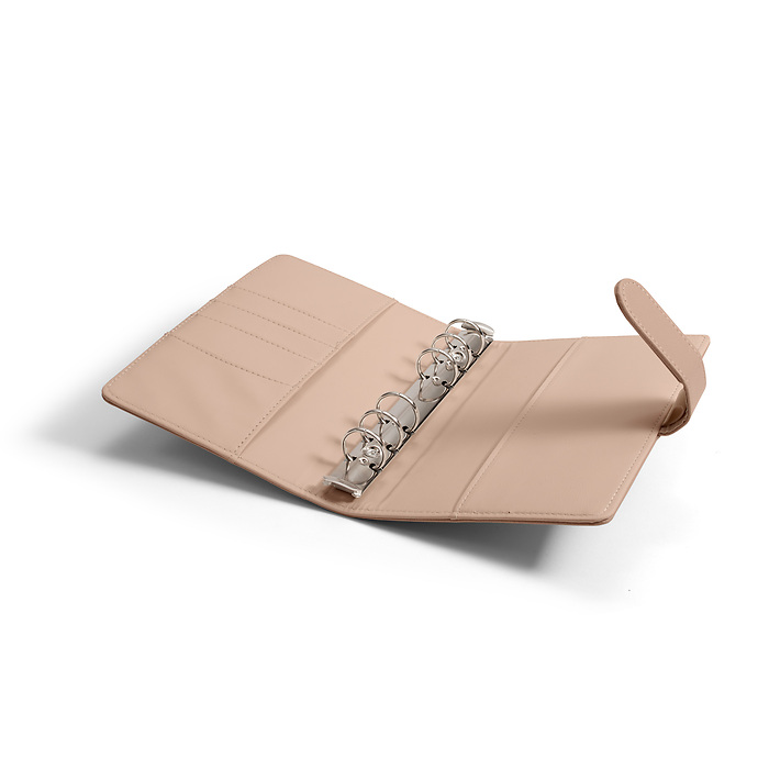 Lisbon Rose - Travel Money ring binder incl. 5 zip pockets