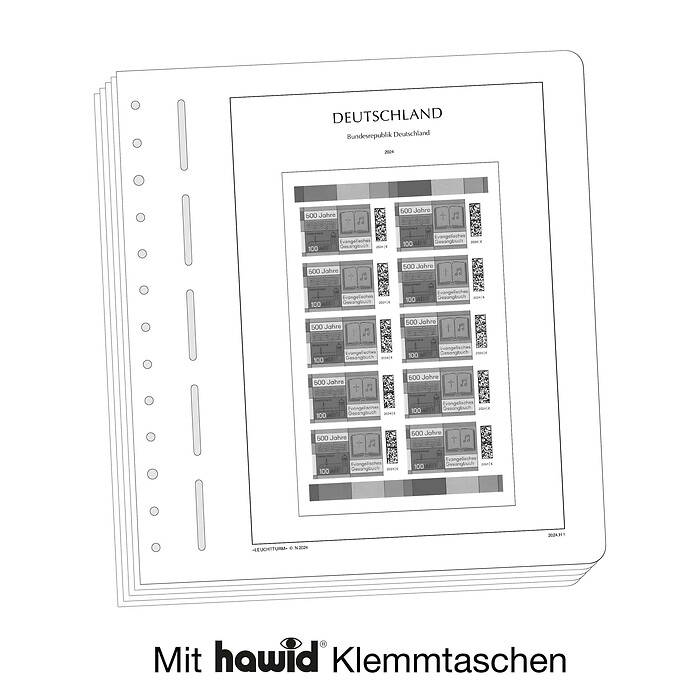 Lighthouse supplement with stamp mounts Federal Republic of  Germany Stamp Booklets 2024
