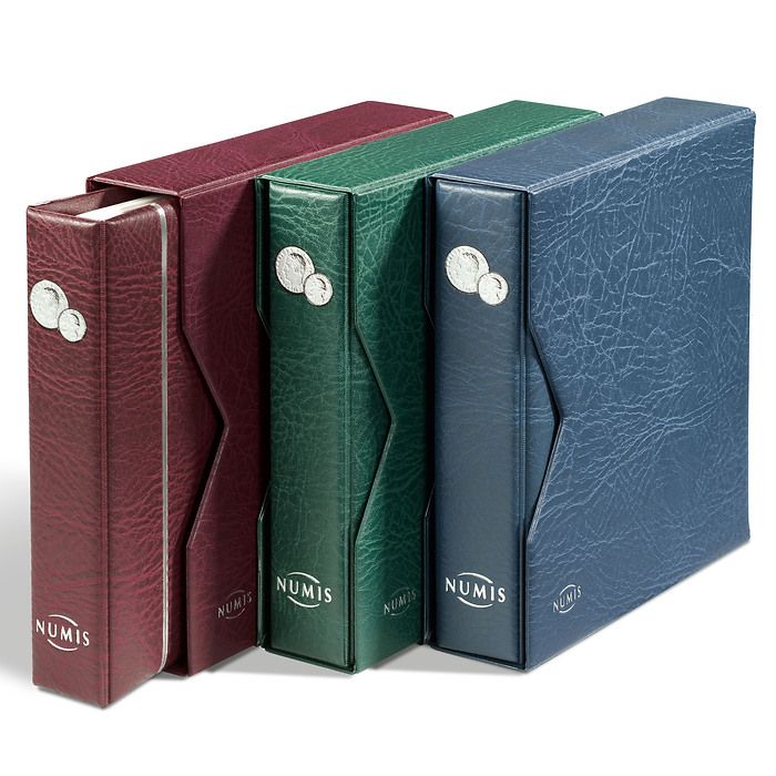 NUMIS Coin Albums with 5 Coin Sheets and Interleaves