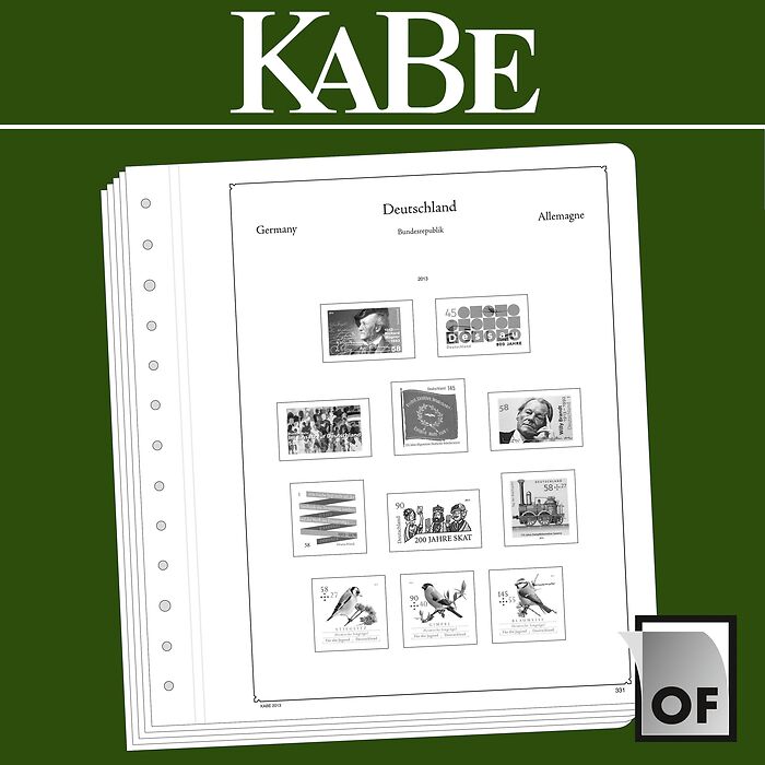 KABE OF Supplement Switzerland, miniature sheets