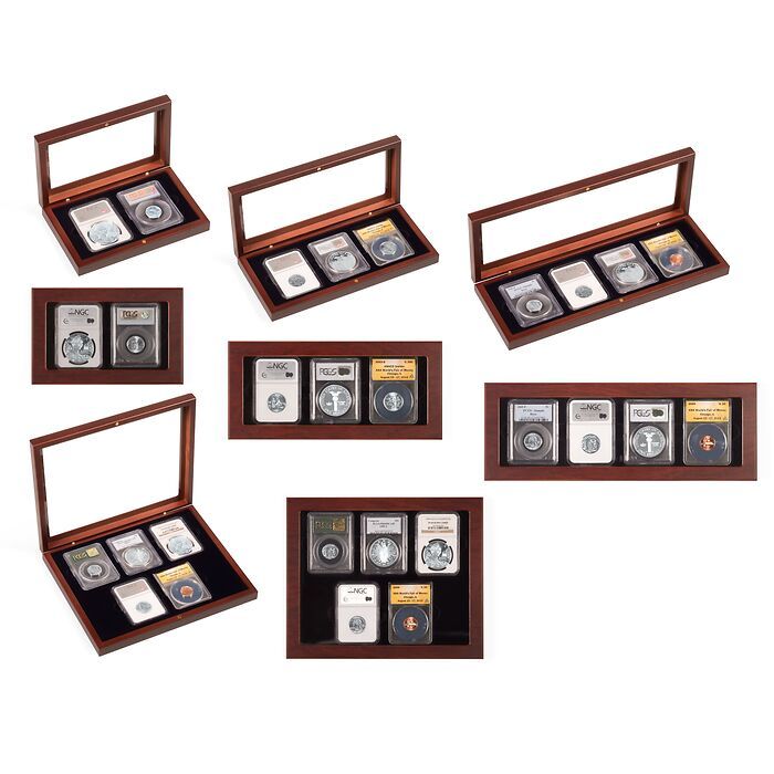 VOLTERRA Coin Cases for Certified Coin Holders (Slabs)