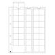 OPTIMA Coin Sheets for 35 coins up to 27 mm, clear