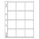 NUMIS Coin Sheets for 12 Coin Holders (50x50 mm)