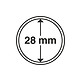 Coin Capsules inner diameter 28 mm (10-pack)