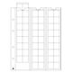 OPTIMA  Coin Sheets for 54 coins up to 20 mm, clear