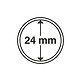 Coin Capsules inner diameter 24 mm (10-pack)