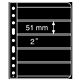 VARIO Sheets, 5-way division, black film
