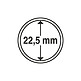 Coin Capsules inner diameter 22.5 mm (10-pack)