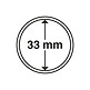 Coin Capsules inner diameter 33 mm (10-pack)