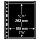 Plastic Pockets, extra strong film, no division, black