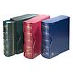 OPTIMA G Classic Binder, including slipcase, with extra-large capacity, blue