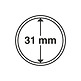 Coin Capsules inner diameter 31 mm (10-pack)