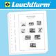 LIGHTHOUSE Illustrated album pages Liechtenstein 1970-1979