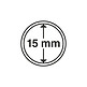 Coin Capsules inner diameter 15 mm (10-pack)