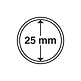 Coin Capsules inner diameter 25 mm (10-pack)